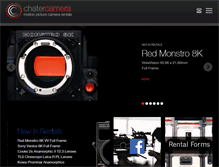 Tablet Screenshot of chatercamera.com